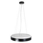 GLOBOSTAR® BARCHETTA 61047-S Μοντέρνο Φωτιστικό Οροφής LED 72W 8306lm 120° AC 220-240V IP20 Ρυθμιζόμενο Λευκό CCT με Χειριστήριο από 2700K έως 6000K Dimmable - Lumileds SMD Chip - Μαύρο Ματ & Χρυσό - Μ48 x Π48 x Υ8.2cm - 3 Χρόνια Εγγύηση - Image 11