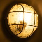 GLOBOSTAR® BOATLIGHT 61585 Vintage Φωτιστικό Καραβοχελώνα Τοίχου & Οροφής με Ντουί 1 x E27 AC 220-240V Αδιάβροχο IP65 - Λευκό Ματ - Μ17.5 x Π17.5 x Υ9cm - Image 10