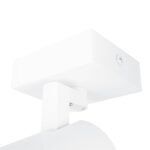 kelvo® SPOTA KLV-101-0135 Κινούμενο Φωτιστικό Σποτ Οροφής για Λάμπα MR16 με Ντουί GU10 AC 220-240V IP20 - Λευκό Ματ - Μ7 x Π6 x Υ14cm - Image 10