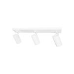 kelvo® SPOTA KLV-101-0139 Κινούμενο Φωτιστικό Σποτ Οροφής για 3 Λάμπες MR16 με Ντουί GU10 AC 220-240V IP20 - Λευκό Ματ - Μ48 x Π6.2 x Υ14cm - Image 8