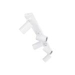 kelvo® SPOTA KLV-101-0143 Κινούμενο Φωτιστικό Σποτ Οροφής για 5 Λάμπες MR16 με Ντουί GU10 AC 220-240V IP20 - Λευκό Ματ - Μ79.5 x Π6.3 x Υ14cm - Image 9