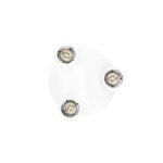 kelvo® SPOTA KLV-101-0145 Κινούμενο Φωτιστικό Σποτ Οροφής για 3 Λάμπες MR16 με Ντουί GU10 AC 220-240V IP20 - Λευκό Ματ - Μ19 x Π19 x Υ14cm - Image 6