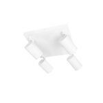 kelvo® SPOTA KLV-101-0147 Κινούμενο Φωτιστικό Σποτ Οροφής για 4 Λάμπες MR16 με Ντουί GU10 AC 220-240V IP20 - Λευκό Ματ - Μ26 x Π26 x Υ14cm - Image 8