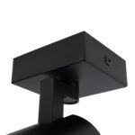 kelvo® SPOTA KLV-101-0134 Κινούμενο Φωτιστικό Σποτ Οροφής για Λάμπα MR16 με Ντουί GU10 AC 220-240V IP20 - Μαύρο Ματ - Μ7 x Π6 x Υ14cm - Image 10