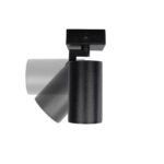 kelvo® SPOTA KLV-101-0134 Κινούμενο Φωτιστικό Σποτ Οροφής για Λάμπα MR16 με Ντουί GU10 AC 220-240V IP20 - Μαύρο Ματ - Μ7 x Π6 x Υ14cm - Image 4