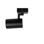 kelvo® SPOTA KLV-101-0134 Κινούμενο Φωτιστικό Σποτ Οροφής για Λάμπα MR16 με Ντουί GU10 AC 220-240V IP20 - Μαύρο Ματ - Μ7 x Π6 x Υ14cm - Image 7