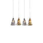 SE4312-04 LUIGI PENDANT GLASS+ 1Z1