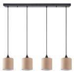 SE21-BL-B10-4BL-SH3 ADEPT PENDANT Brown Shade Pendant+
