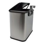 Κάδος Απορριμμάτων 5lt Inox με Γάντζο