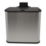 Κάδος Απορριμμάτων 5lt Inox με Γάντζο