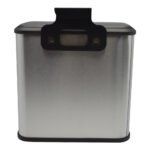 Κάδος Απορριμμάτων 5lt Inox με Γάντζο