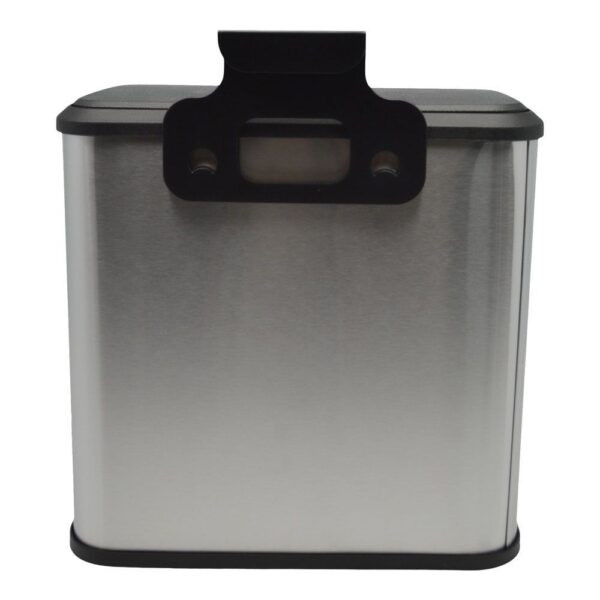 Κάδος Απορριμμάτων 5lt Inox με Γάντζο