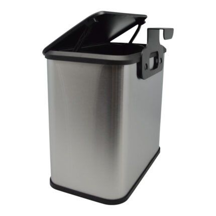 Κάδος Απορριμμάτων 5lt Inox με Γάντζο