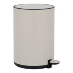 Καλάθι Μπάνιου 5 lt Μεταλλικό Soft Close – Κρεμ Ματ