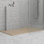 Ντουζιέρα ορθογώνια υψηλής αντοχής CLASSIC Beige KARAG 160x90cm