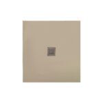 Ντουζιέρα τετράγωνη υψηλής αντοχής CLASSIC Beige KARAG 90x90cm