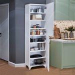 Ντουλάπι κουζίνας/μπάνιου Charlie Megapap χρώμα λευκό 49x31,8x173,9εκ. - Image 4