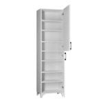 Ντουλάπι κουζίνας/μπάνιου Charlie Megapap χρώμα λευκό 49x31,8x173,9εκ. - Image 6