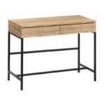 Τουαλέτα με καθρέπτη Linda Megapap χρώμα φυσικό οξιάς 100x45x74εκ. - Image 5