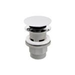 Βαλβίδα νιπτήρος με υπερχείλιση λευκή S288PPC-B FERRO