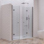 Καμπίνα από τοίχο σε τοίχο με διάφανο κρύσταλλο S 7 DP Cromo KARAG 150x200cm