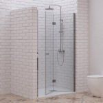 Καμπίνα από τοίχο σε τοίχο με διάφανο κρύσταλλο S 7 PORTA Cromo KARAG 90x200cm