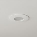 kelvo® KAPA KLV-101-0039 Χωνευτό Φωτιστικό Downlight Σποτ Μπάνιου για Λάμπα MR16 με Ντουί GU10 AC 220-240V Αδιάβροχο IP65 - Λευκό Ματ - Μ8.5 x Π8.5 x Υ4.2cm / Q7.5cm