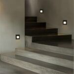 kelvo® STEPART KLV-101-0077 Χωνευτό Φωτιστικό Σκαλοπατιού / Διαδρόμου LED 3W 375lm 45° AC 220-240V Αδιάβροχο IP65 Θερμό Λευκό 2700K - Lumileds SMD Chip & TÜV SÜD Driver - Μαύρο Ματ - Μ8.5 x Π5 x Υ8.5cm / Q6.7 x 6.7cm - 5 Χρόνια Εγγύηση