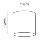 SE21-BR-10-6BL-SH123 MAGNUM FLEX White, Grey, Brown Shade Pendant+ - Image 2