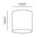 SE21-BL-4-4BL-SH2 ADEPT TUBE Black Pendant Grey Fabric Shade+ - Image 2