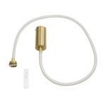 kelvo® GLOW KLV-101-0155 Κρεμαστό Φωτιστικό Οροφής LED 27W 2700lm 360° AC 220-240V IP20 Ρυθμιζόμενο Λευκό CCT με Χειριστήριο από 2700K έως 6000K Dimmable - Lumileds SMD Chip - Χρυσό Πλατίνα - Μ90 x Π9 x Υ95cm - 3 Χρόνια Εγγύηση - Image 10