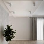 kelvo® AKIRA KLV-101-0026 Κινούμενο Φωτιστικό Downlight Σποτ για Λάμπα MR16 με Ντουί GU10 AC 220-240V IP20 - Νίκελ Βούρτσας - Μ8 x Π8 x Υ10cm - Image 2