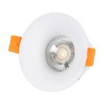 kelvo® OMICRON KLV-101-0035 Χωνευτό Φωτιστικό Downlight Σποτ για Λάμπα MR16 με Ντουί GU10 AC 220-240V IP20 - Λευκό Ματ - Μ8.5 x Π8.5 x Υ3cm / Q7.5cm - Image 6