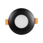 kelvo® KAPA KLV-101-0038 Χωνευτό Φωτιστικό Downlight Σποτ Μπάνιου για Λάμπα MR16 με Ντουί GU10 AC 220-240V Αδιάβροχο IP65 - Μαύρο Ματ - Μ8.5 x Π8.5 x Υ4.2cm / Q7.5cm - Image 3