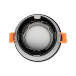 kelvo® KAPA KLV-101-0038 Χωνευτό Φωτιστικό Downlight Σποτ Μπάνιου για Λάμπα MR16 με Ντουί GU10 AC 220-240V Αδιάβροχο IP65 - Μαύρο Ματ - Μ8.5 x Π8.5 x Υ4.2cm / Q7.5cm - Image 4