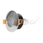 kelvo® KAPA KLV-101-0040 Χωνευτό Φωτιστικό Downlight Σποτ Μπάνιου για Λάμπα MR16 με Ντουί GU10 AC 220-240V Αδιάβροχο IP65 - Νίκελ Χρώμιο - Μ8.5 x Π8.5 x Υ4.2cm / Q7.5cm - Image 6
