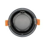 kelvo® SIGMA KLV-101-0041 Χωνευτό Φωτιστικό Downlight Σποτ Μπάνιου για Λάμπα MR16 με Ντουί GU10 AC 220-240V Αδιάβροχο IP65 - Μαύρο Ματ - Μ8.5 x Π8.5 x Υ4.4cm / Q7.5cm - Image 4