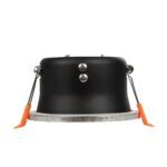 kelvo® SIGMA KLV-101-0043 Χωνευτό Φωτιστικό Downlight Σποτ Μπάνιου για Λάμπα MR16 με Ντουί GU10 AC 220-240V Αδιάβροχο IP65 - Νίκελ Βούρτσας - Μ8.5 x Π8.5 x Υ4.4cm / Q7.5cm - Image 7