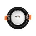 kelvo® LAMDA KLV-101-0044 Χωνευτό Φωτιστικό Downlight Σποτ Μπάνιου για Λάμπα MR16 με Ντουί GU10 AC 220-240V Αδιάβροχο IP65 - Μαύρο Ματ - Μ8.5 x Π8.5 x Υ3.5cm / Q7.5cm - Image 5