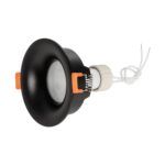 kelvo® LAMDA KLV-101-0044 Χωνευτό Φωτιστικό Downlight Σποτ Μπάνιου για Λάμπα MR16 με Ντουί GU10 AC 220-240V Αδιάβροχο IP65 - Μαύρο Ματ - Μ8.5 x Π8.5 x Υ3.5cm / Q7.5cm - Image 6