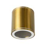 kelvo® MARETTI KLV-101-0058 Φωτιστικό Downlight Σποτ για Λάμπα MR16 με Ντουί GU10 AC 220-240V Αδιάβροχο IP65 - Χρυσό Πλατίνα - Μ9 x Π9 x Υ9cm - Image 3