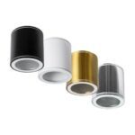 kelvo® MARETTI KLV-101-0058 Φωτιστικό Downlight Σποτ για Λάμπα MR16 με Ντουί GU10 AC 220-240V Αδιάβροχο IP65 - Χρυσό Πλατίνα - Μ9 x Π9 x Υ9cm - Image 9