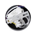 kelvo® CANAL KLV-101-0070 Κρεμαστό Φωτιστικό Οροφής LED 7W 700lm 36° AC 220-240V IP20 Θερμό Λευκό 2700K - Bridgelux COB Chip & TÜV SÜD Driver - Μαύρο Ματ - Μ4 x Π4 x Υ30cm - 5 Χρόνια Εγγύηση - Image 9