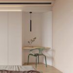 kelvo® CANAL KLV-101-0071 Κρεμαστό Φωτιστικό Οροφής LED 7W 700lm 36° AC 220-240V IP20 Θερμό Λευκό 2700K - Bridgelux COB Chip & TÜV SÜD Driver - Μαύρο Ματ - Μ4 x Π4 x Υ40cm - 5 Χρόνια Εγγύηση - Image 2