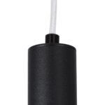 kelvo® CANAL KLV-101-0071 Κρεμαστό Φωτιστικό Οροφής LED 7W 700lm 36° AC 220-240V IP20 Θερμό Λευκό 2700K - Bridgelux COB Chip & TÜV SÜD Driver - Μαύρο Ματ - Μ4 x Π4 x Υ40cm - 5 Χρόνια Εγγύηση - Image 7