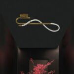 kelvo® GLOW KLV-101-0148 Φωτιστικό Οροφής LED 18W 1800lm 360° AC 220-240V IP20 Ρυθμιζόμενο Λευκό CCT με On/Off 2700K/4500K/6000K - Lumileds SMD Chip - Χρυσό Πλατίνα - Μ65 x Π30 x Υ30cm - 3 Χρόνια Εγγύηση - Image 2