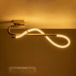 kelvo® GLOW KLV-101-0148 Φωτιστικό Οροφής LED 18W 1800lm 360° AC 220-240V IP20 Ρυθμιζόμενο Λευκό CCT με On/Off 2700K/4500K/6000K - Lumileds SMD Chip - Χρυσό Πλατίνα - Μ65 x Π30 x Υ30cm - 3 Χρόνια Εγγύηση - Image 11