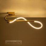 kelvo® GLOW KLV-101-0148 Φωτιστικό Οροφής LED 18W 1800lm 360° AC 220-240V IP20 Ρυθμιζόμενο Λευκό CCT με On/Off 2700K/4500K/6000K - Lumileds SMD Chip - Χρυσό Πλατίνα - Μ65 x Π30 x Υ30cm - 3 Χρόνια Εγγύηση - Image 12