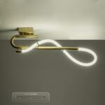 kelvo® GLOW KLV-101-0148 Φωτιστικό Οροφής LED 18W 1800lm 360° AC 220-240V IP20 Ρυθμιζόμενο Λευκό CCT με On/Off 2700K/4500K/6000K - Lumileds SMD Chip - Χρυσό Πλατίνα - Μ65 x Π30 x Υ30cm - 3 Χρόνια Εγγύηση - Image 13