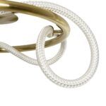 kelvo® GLOW KLV-101-0149 Φωτιστικό Οροφής LED 34W 3400lm 360° AC 220-240V IP20 Ρυθμιζόμενο Λευκό CCT με Χειριστήριο από 2700K έως 6000K Dimmable - Lumileds SMD Chip - Χρυσό Πλατίνα - Μ60 x Π60 x Υ30cm - 3 Χρόνια Εγγύηση - Image 6